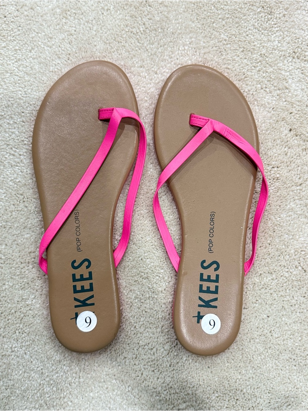 Keds TKEES Pink Strap Women’s Flip Flop Sandals